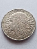 10 zł Głowa Kobiety 1932 r bez znaku