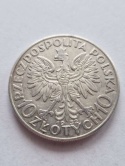 10 zł Głowa Kobiety 1932 r bez znaku