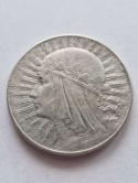 10 zł Głowa Kobiety 1932 r znak