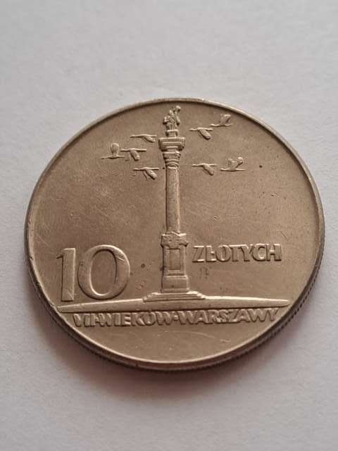 10 zł Kolumna Zygmunta Duża 1965 r
