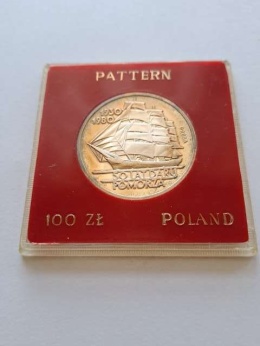 100 zł Dar Pomorza 1980 r próba