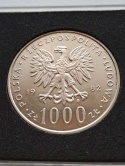 1000 zł Jan Paweł II 1982 r