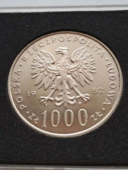 1000 zł Jan Paweł II 1982 r