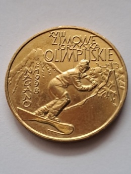 2 zł Nagano 1998 r