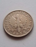 2 zł Żniwiarka 1924 r róg i pochodnia