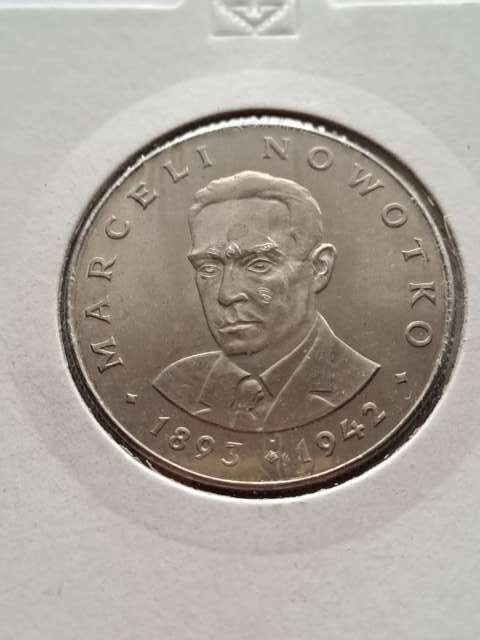 20 zl Marceli Nowotko 1983 r
