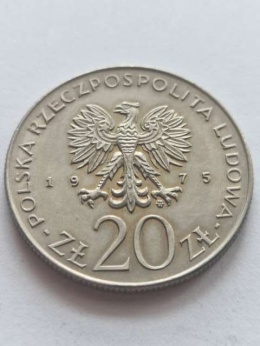 20 zł Międzynarodowy Rok Kobiet 1975 r