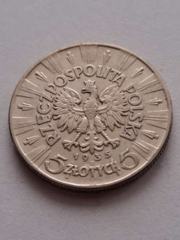 5 zł Józef Piłsudski 1935 r