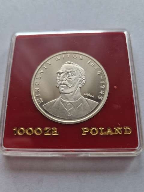 1000 zł Wincenty Witos 1984 r próba
