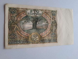 Banknot 100 złotych 1934 r seria CO
