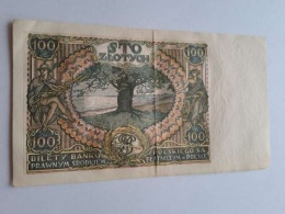 Banknot 100 złotych 1934 r seria CG
