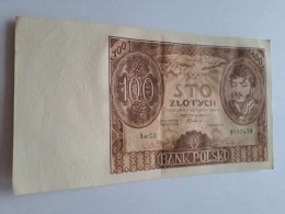Banknot 100 złotych 1934 r seria CO