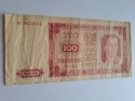Banknot 100 zł 1948 r seria DZ