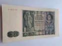 Banknot 50 złotych 1941 r seria A