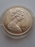Bermudy 1 dolar Srebrne Wesele 1972 r