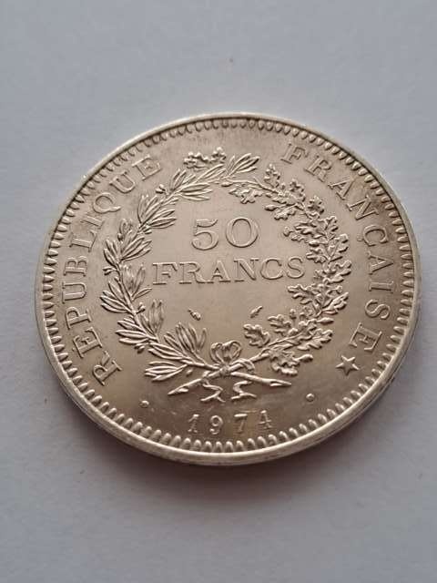 Francja 50 Franków Herkules 1974 r