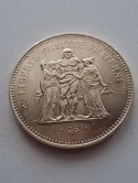 Francja 50 Franków Herkules 1974 r