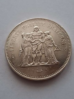 Francja 50 Franków Herkules 1974 r