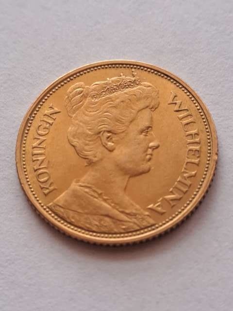 Holandia 5 Guldenów Wilhelmina 1912 r