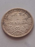 Niemcy 1 Marka Wilhelm II 1907 r J