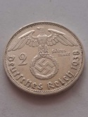 Niemcy 2 Marki Hindenburg 1938 r B