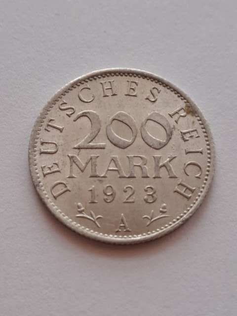 Niemcy 200 marek Weimar 1923 r A
