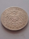 Niemcy 5 Marek Prusy 1907 r