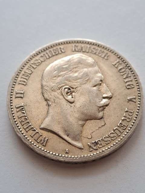 Niemcy 5 Marek Prusy 1907 r