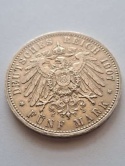 Niemcy 5 Marek Prusy 1907 r