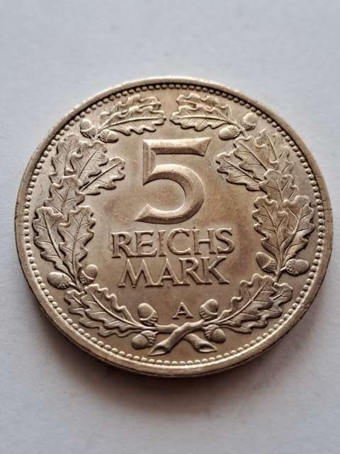 Niemcy 5 Marek Rheilande 1925 r A