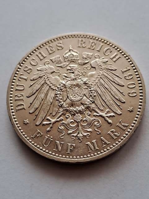 Niemcy 5 Marek Uniwersytet Lipsk 1909 r