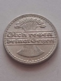 Niemcy 50 Pfenning Weimar 1921 r A