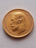 Rosja 5 Rubli Mikołaj II 1904 r