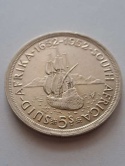 Suid Afrika 5 szylingów Jerzy VI 1952 r