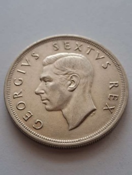 Suid Afrika 5 szylingów Jerzy VI 1952 r