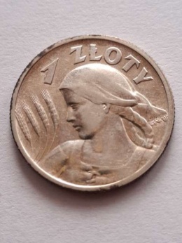 1 zł Żniwiarka 1925 r