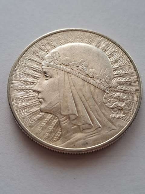 10 zł Głowa Kobiety 1932 r b/z