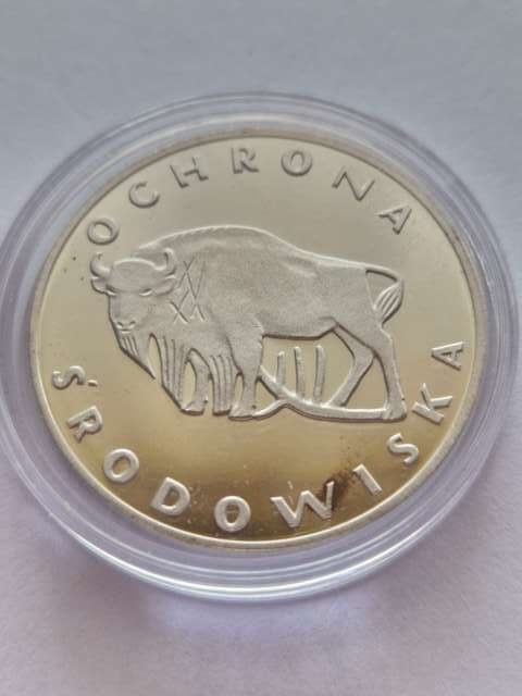 100 zł Ochrona Środowiska Żubr 1977 rok