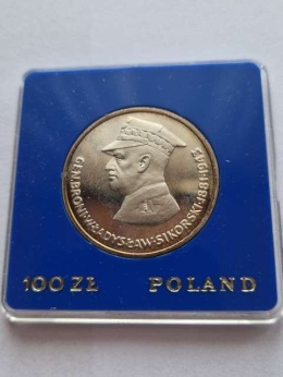 100 zł Władysław Sikorski 1981 r próba