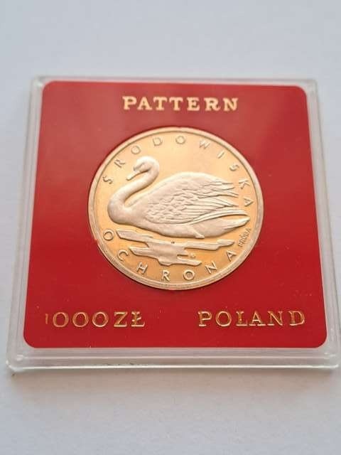 1000 zł Ochrona Środowiska Łabędź 1984 r