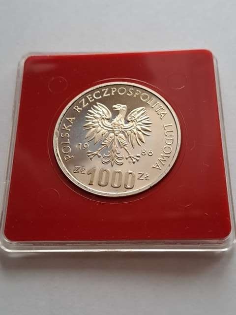 1000 zł Pomnik Szpital 1986 r próba
