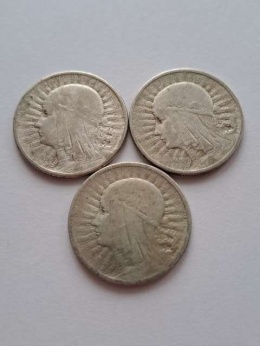 2 zł Głowa Kobiety 1932,33,34 r