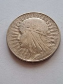 5 zł Głowa Kobiety 1933 r