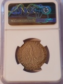 5 zł Żaglowiec 1936 r NGC AU 58