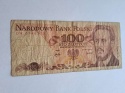 Banknot 100 zł Ludwik Waryński 1976 r seria DW