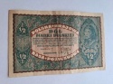 Banknot 1/2 marki polskiej 1920 r