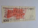 Banknot 100 zł Ludwik Waryński 1988 r seria TK