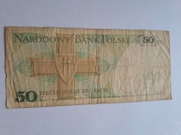 Banknot 50 zł Karol Świerczewski 1986 r seria EW