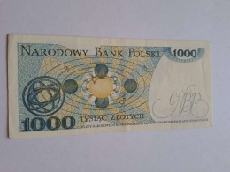 Banknot 1000 zł Mikołaj Kopernik 1982 r seria KM