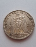 Francja 5 Franków Herkules 1874 r